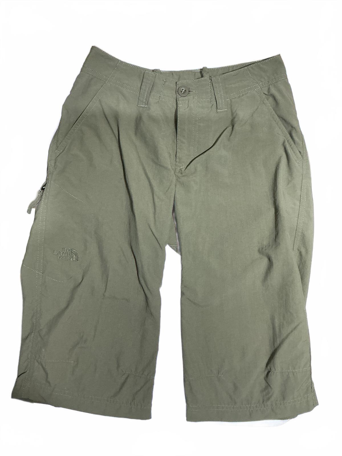 The North Face Ladies Casual Olive Green Cropped trousers