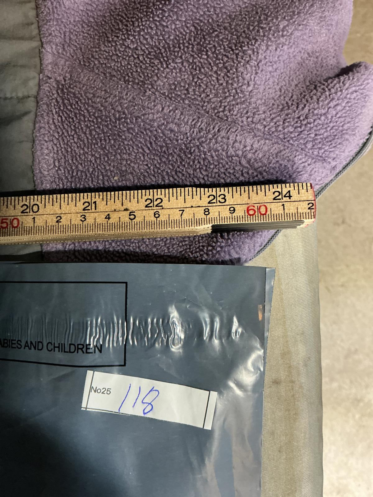 The North Face Women's Fleece Jacket in Grey and Lilac