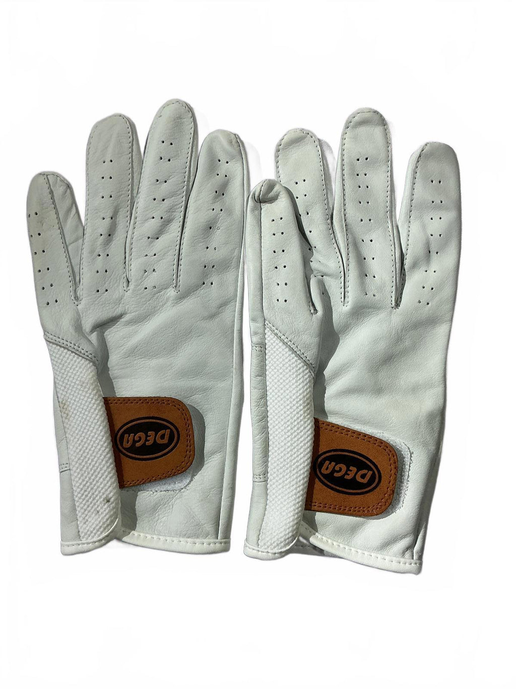 Dega White Cabretta Leather Gloves Size M/L for L/H