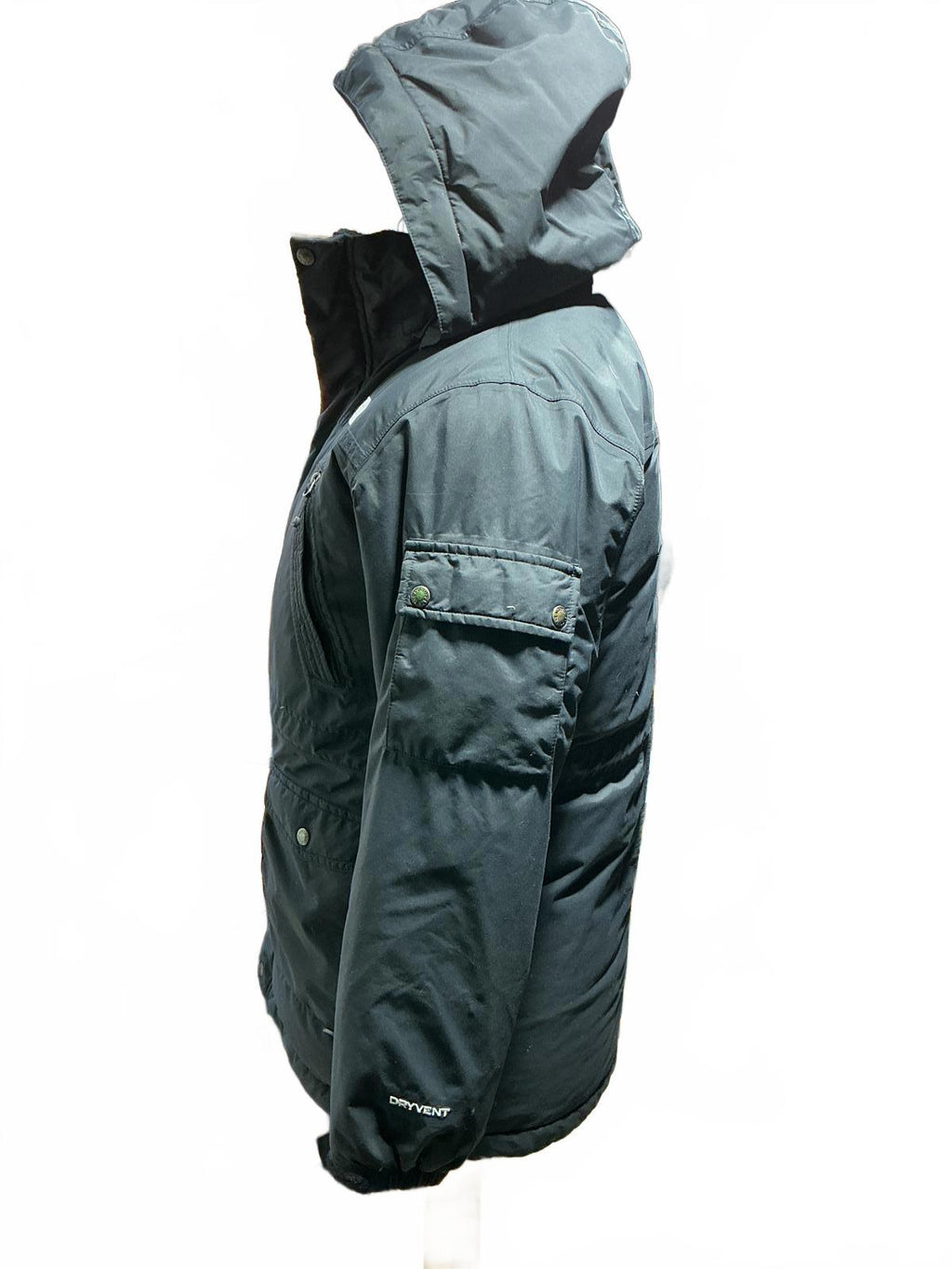The North Face Boys' Winter Coat Hooded Multiple Pockets Age 12 Black VeryGood