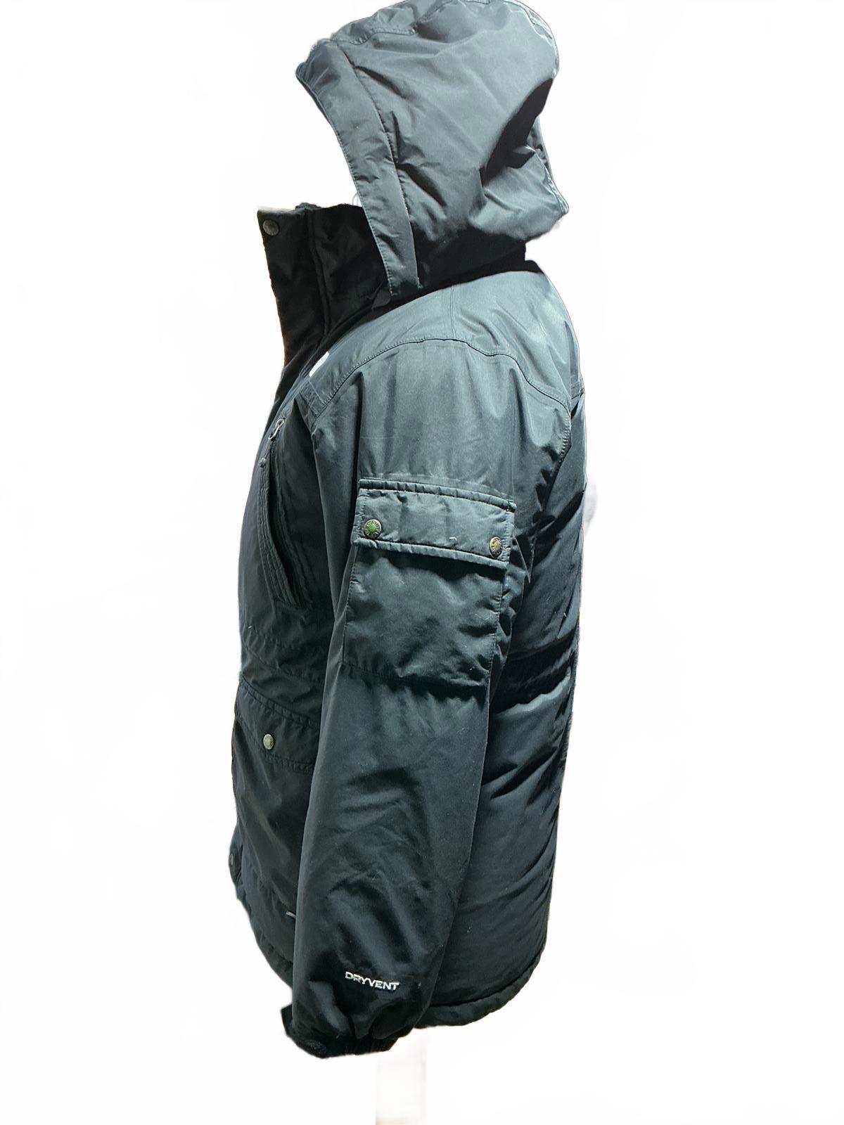 The North Face Boys' Winter Coat Hooded Multiple Pockets Age 12 Black VeryGood