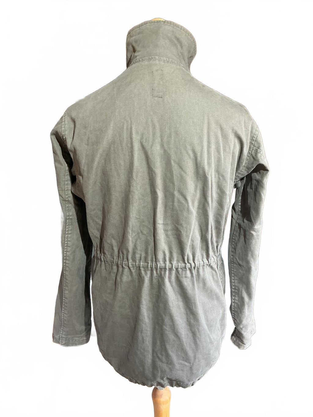 Vintage Boxfresh Men's Utility Jacket Size Medium Green Military Style Casual