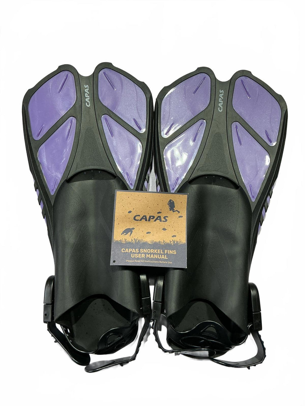 CAPAS Snorkel Fins Size S/M 4½ - 8½