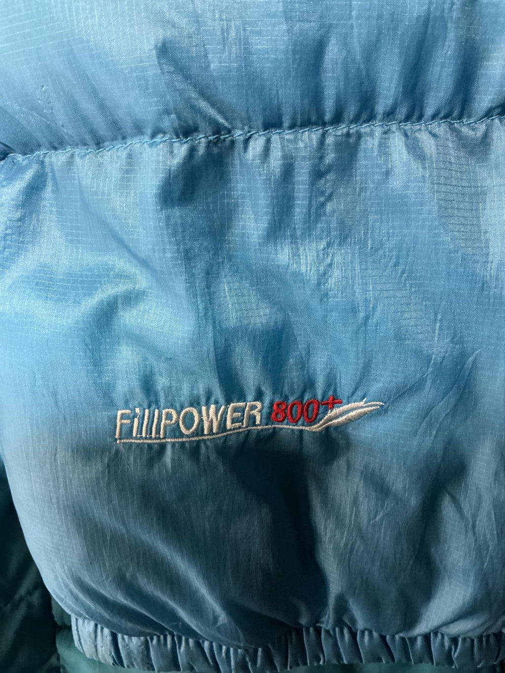 Mountain Equipment Men's Puffer Jacket Fillpower 800+ Size L Blue VeryGood
