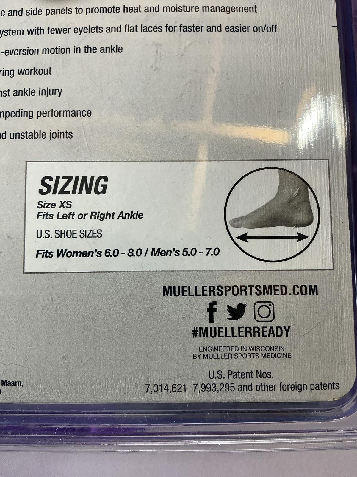 Mueller Sport Care ATF3 Ankle support XS