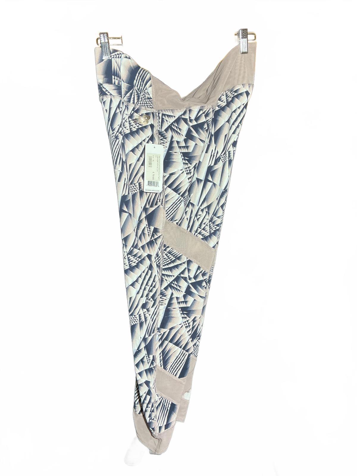New Balance Wicking High Rise Fitted Printed Leggings Size XL