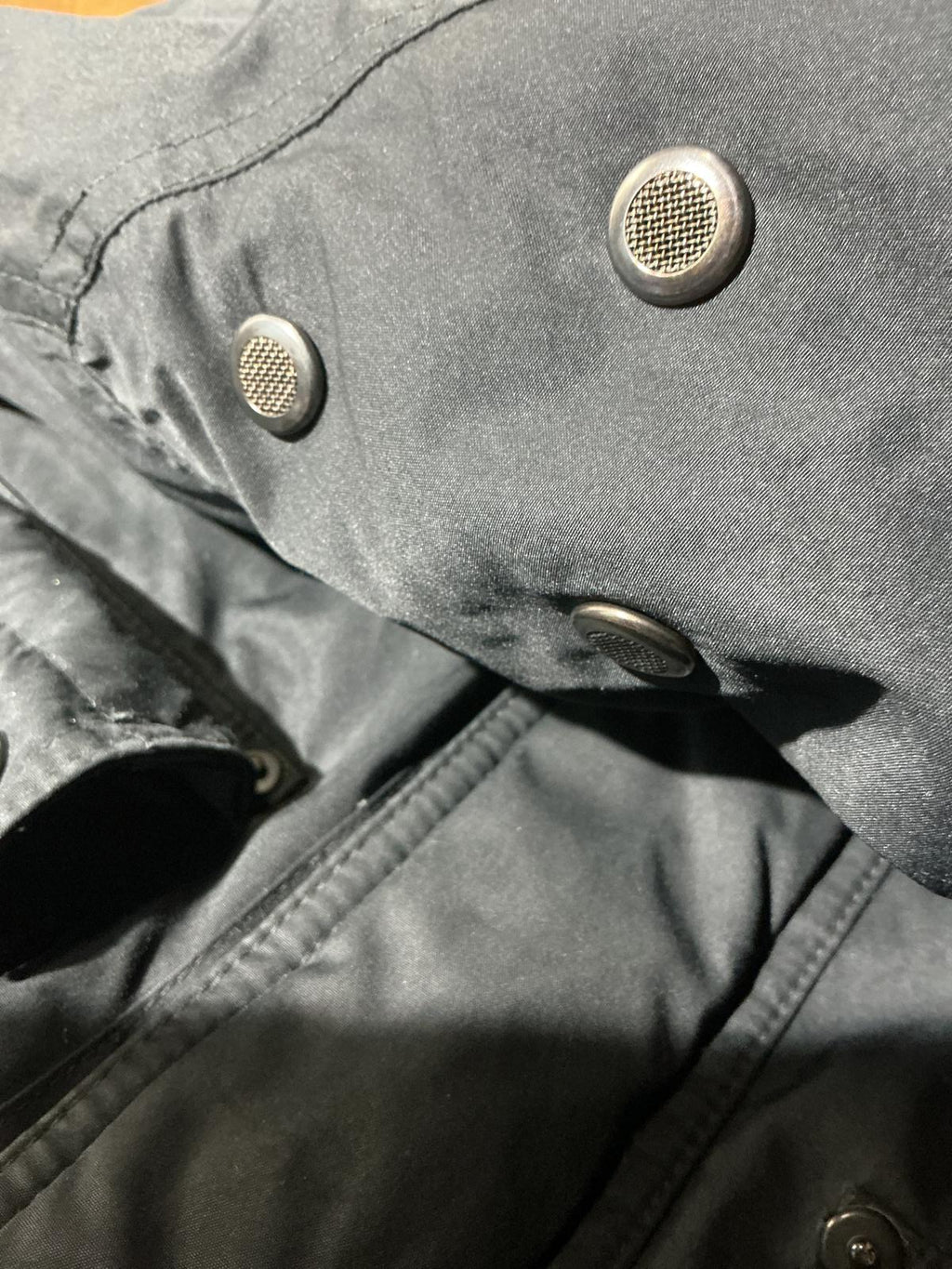 Black Men's Utility Ralph Lauren Jacket with Multiple Pockets and Hood