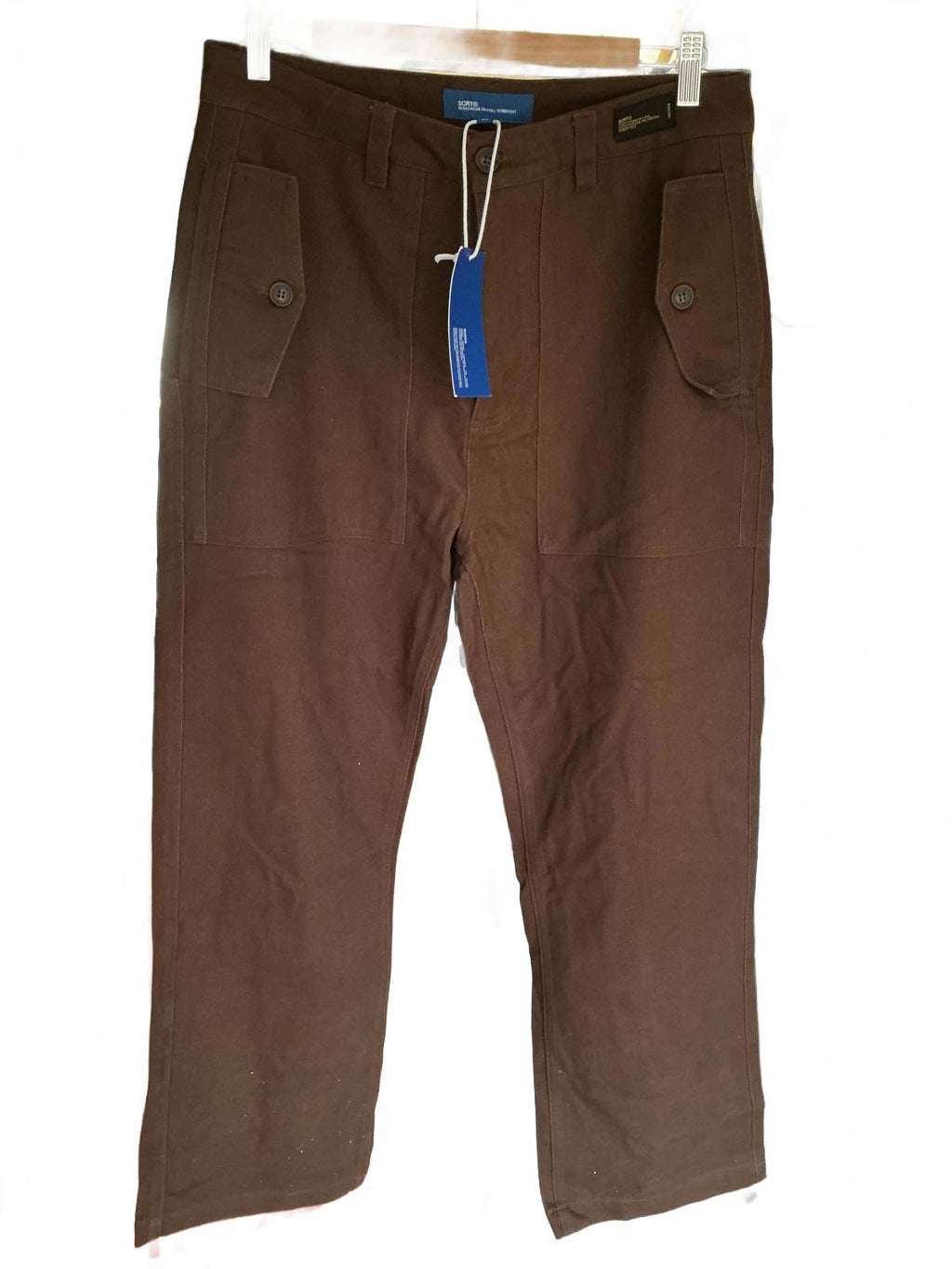 SCRT Fatigue Trousers Brown Workwear Pants Size 30