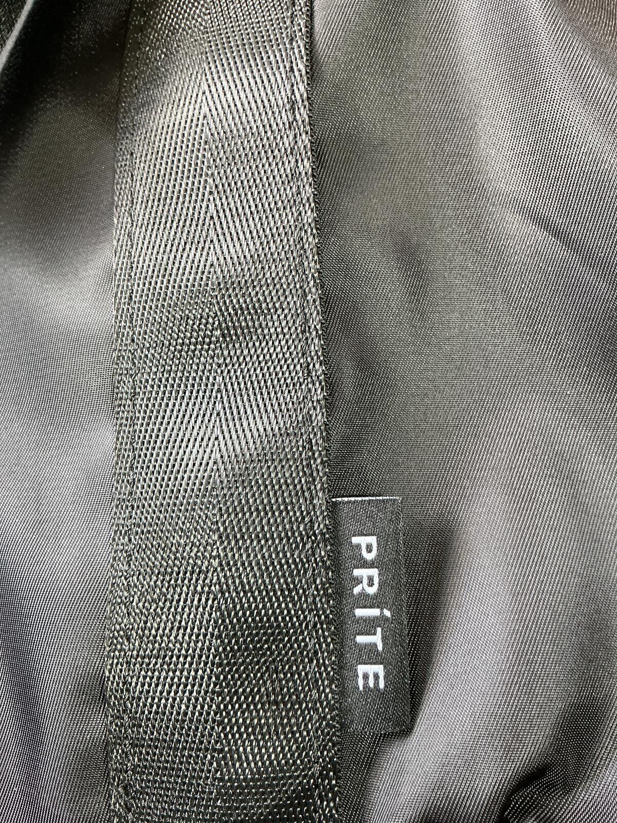 *NEW* Prite Black Nylon Tote Bag Large One Size Zip Shoulder Work Travel