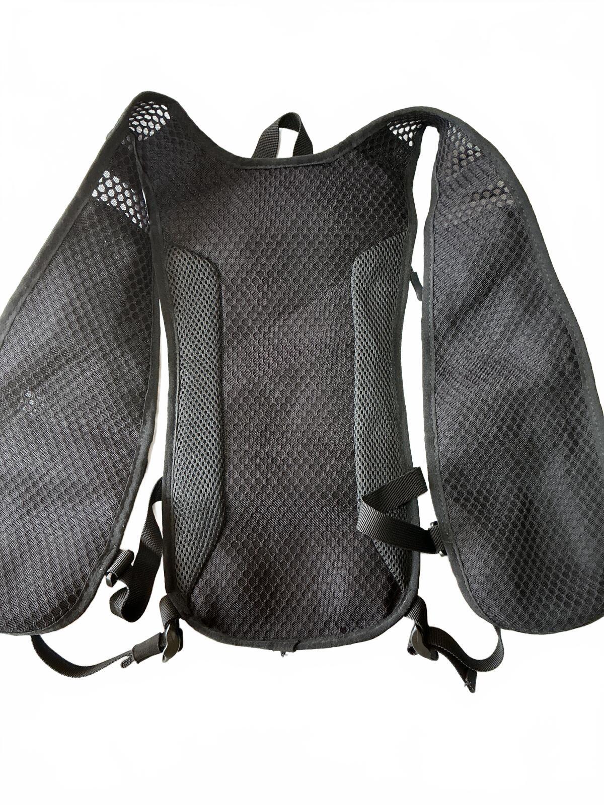 Trekout Black Lightweight Running Pack Vest with Multiple Pockets