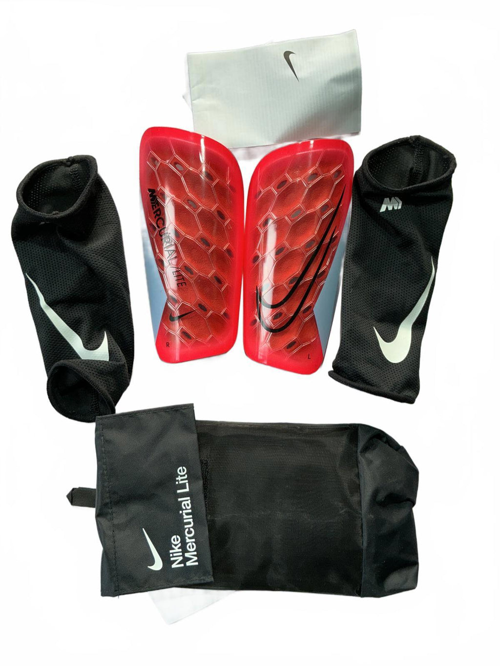 Nike Mercurial Lite Football Shin Guards Size Small
