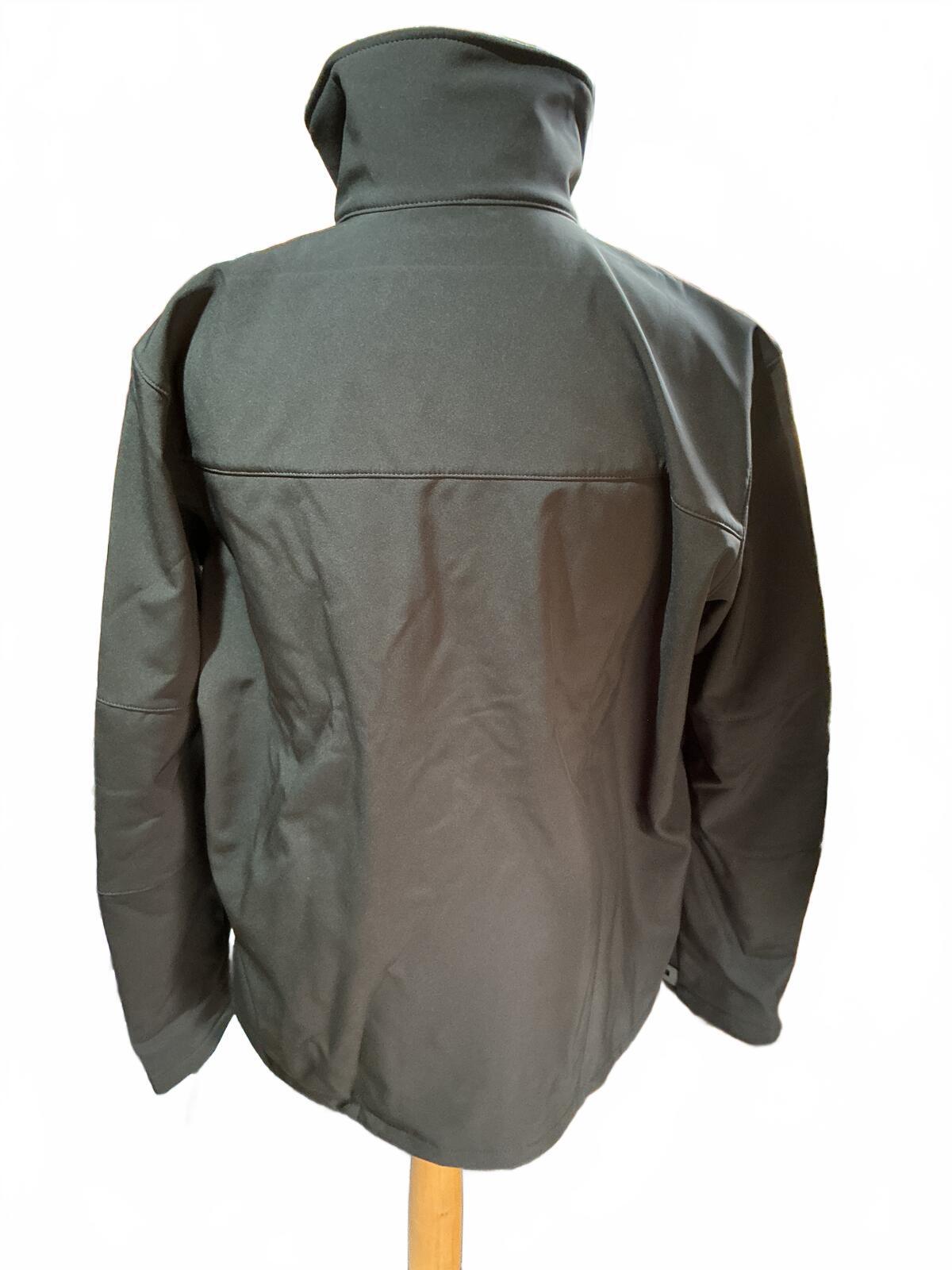 Helly Hansen Men's Black Softshell Jacket Size Regular XL Workwear Activewear