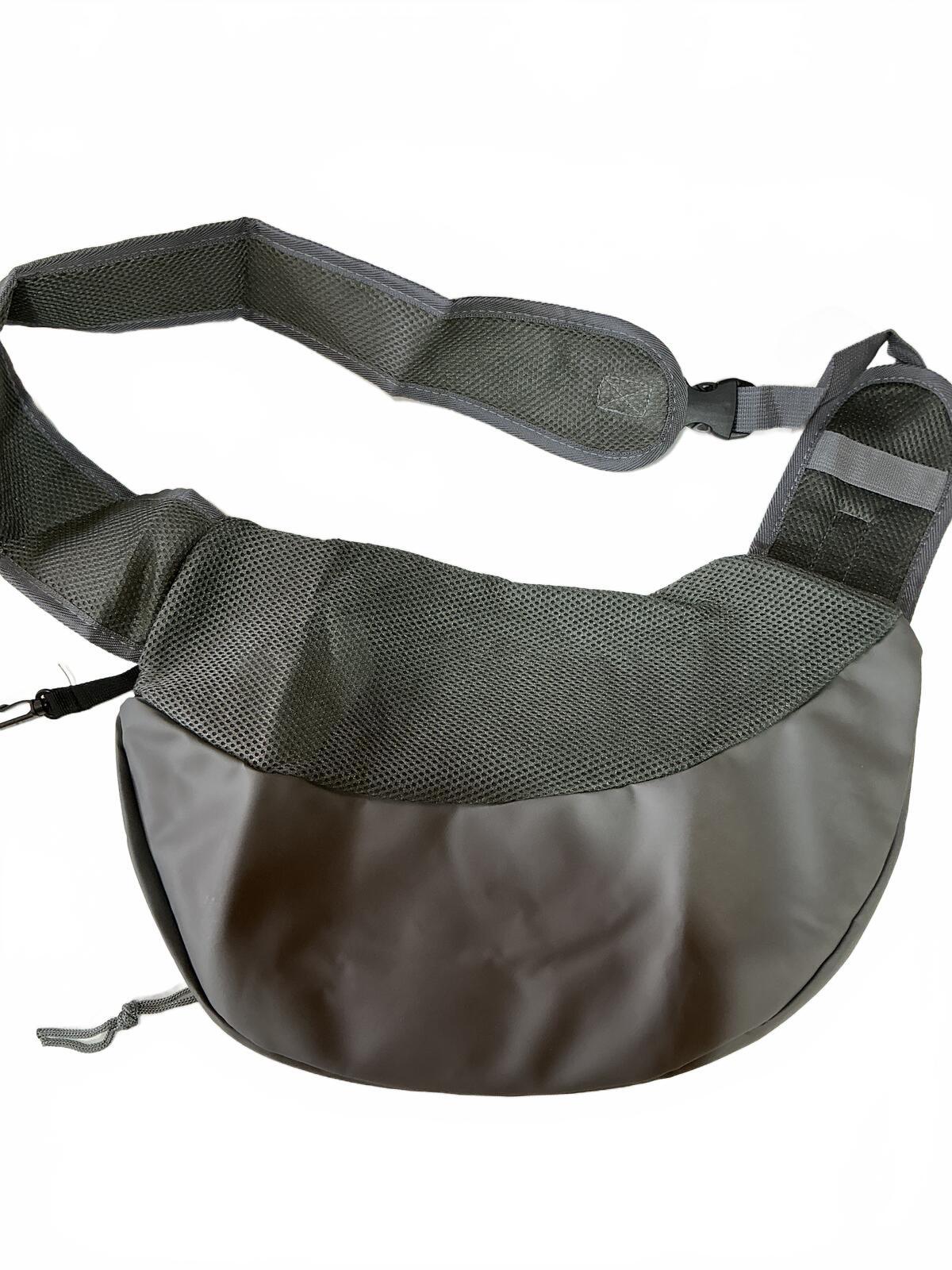 AUYAO Pet Dog Sling Carrier Adjustable Mesh Comfortable Size Medium