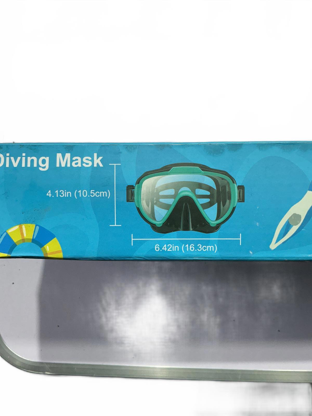 Lealinga Adult Snorkel Set with Mask and Tube - One Size