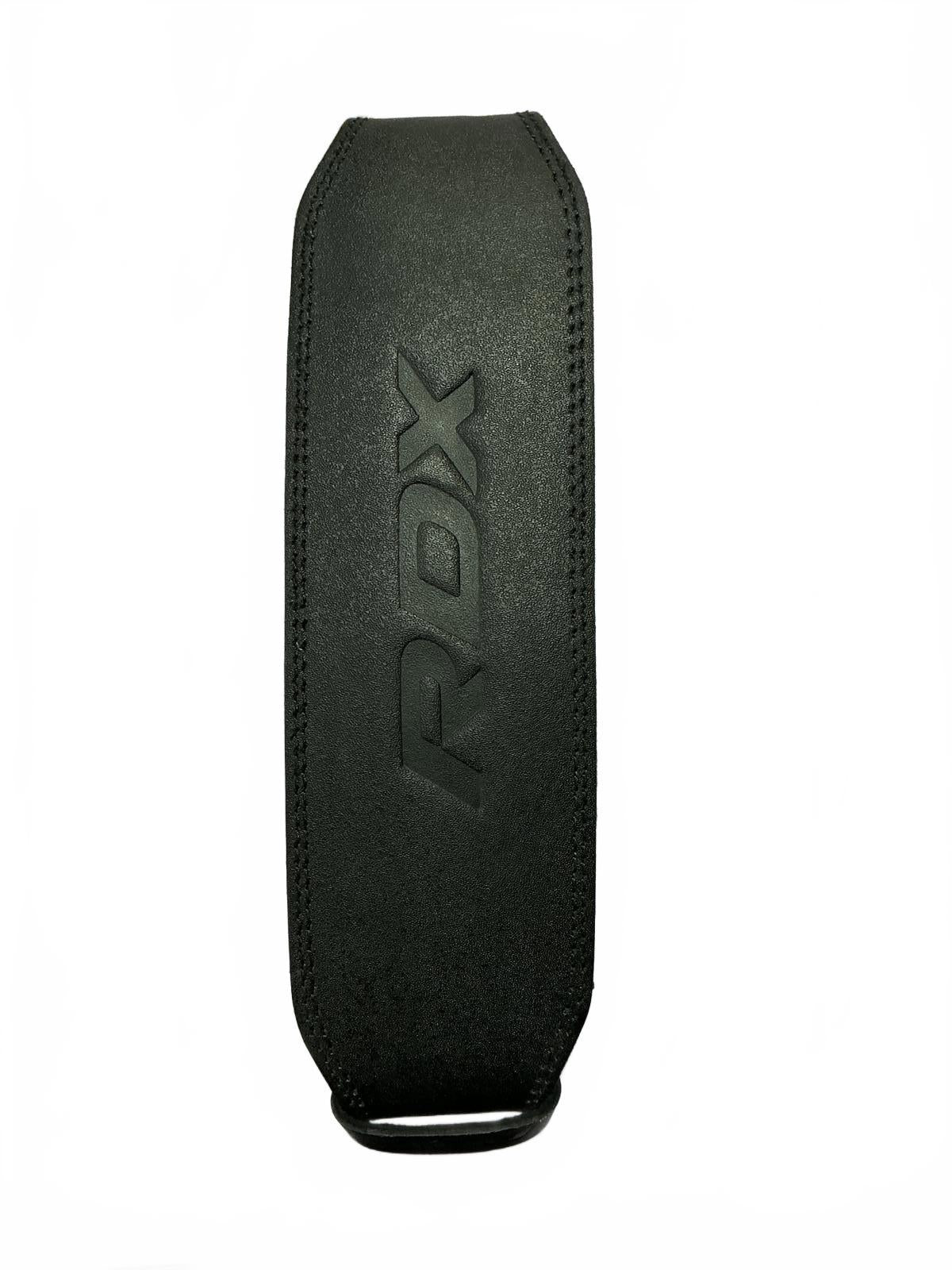 RDX Black Weightlifting Belt Size M Support Training Gym Fitness