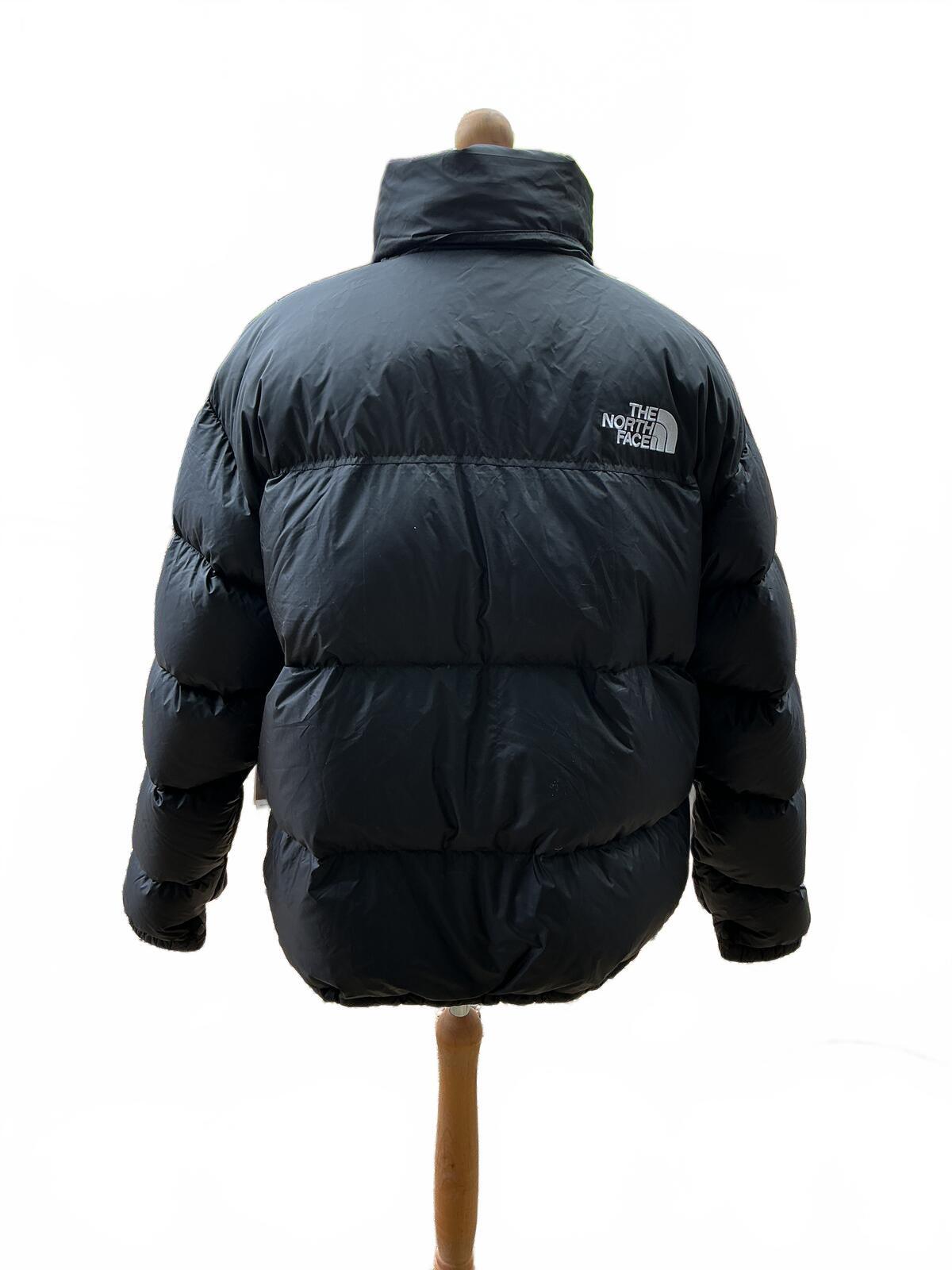 The North Face Black 1996 retro Nuptse Puffer Jacket Size Regular Xxl