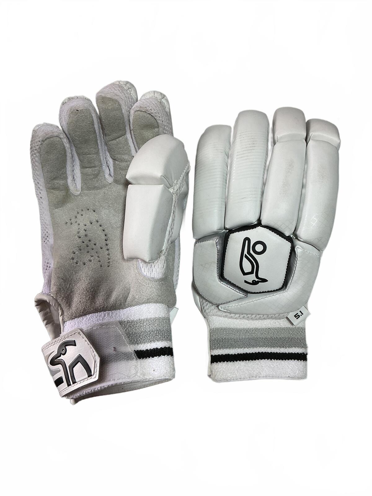 Kookaburra Ghost 5.1 Batting Gloves Adult RH  White