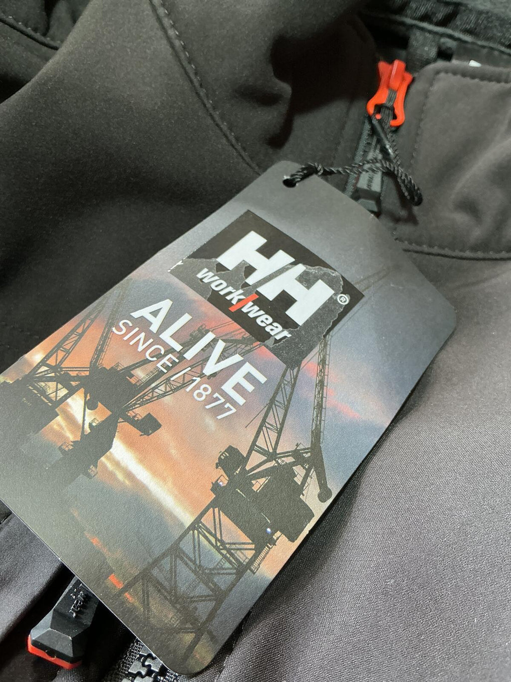 Helly Hansen Men's Black Softshell Jacket Size Regular XL Workwear Activewear