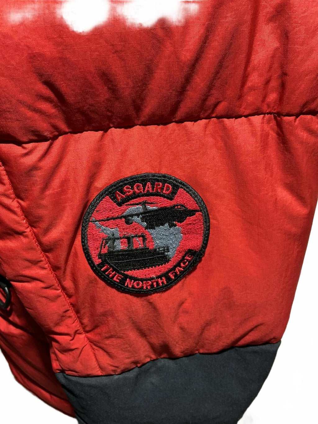 The North Face Asgard Men's Red and Black Puffer Jacket