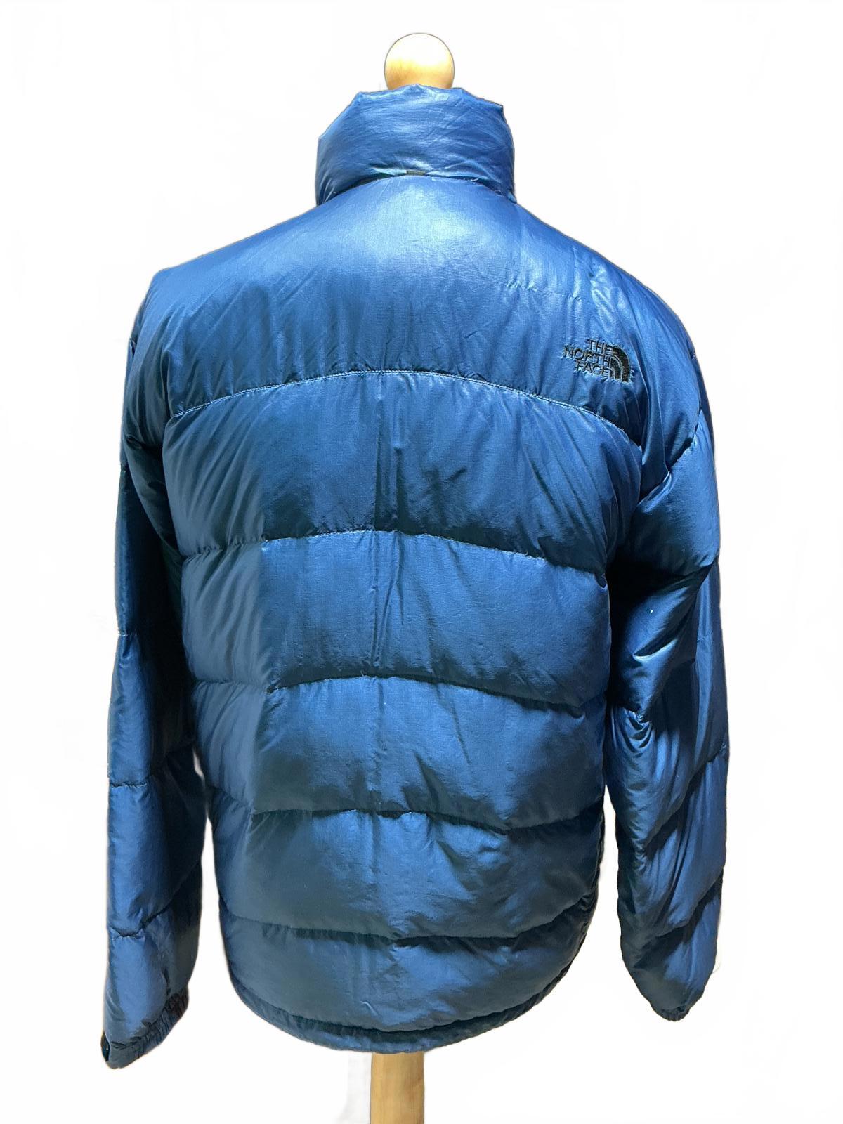 The North Face Men's Summit Series Down Puffer Jacket Large Blue Very Good