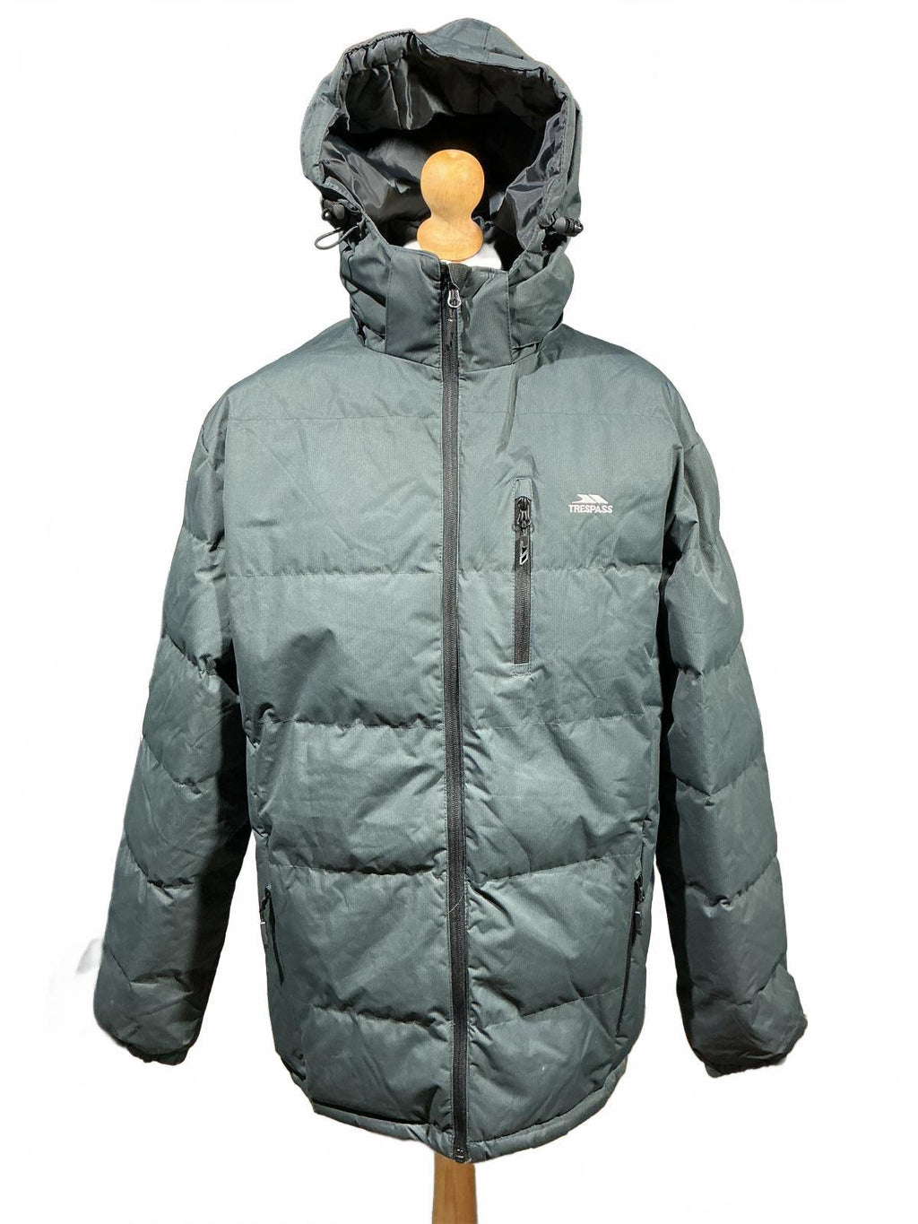 Trespass Mens Waterproof Puffer Jacket Size Large