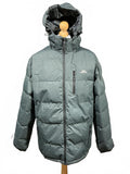 Trespass Mens Waterproof Puffer Jacket Size Large