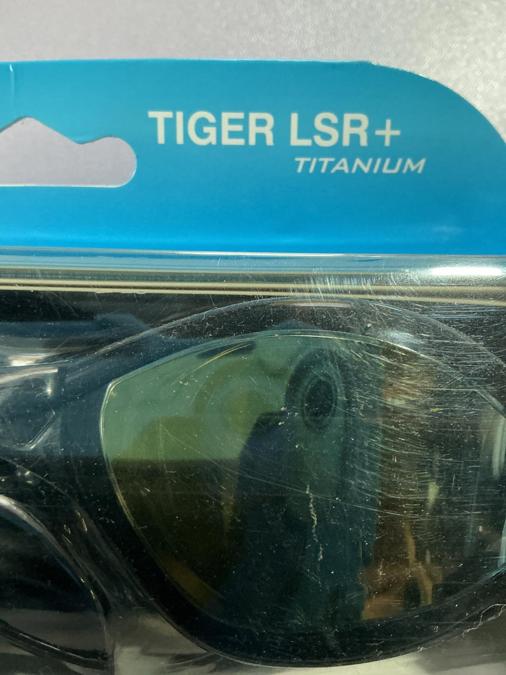 Zoggs Tiger LSR+ Titanium Swimming Goggles Regular Profile Fit