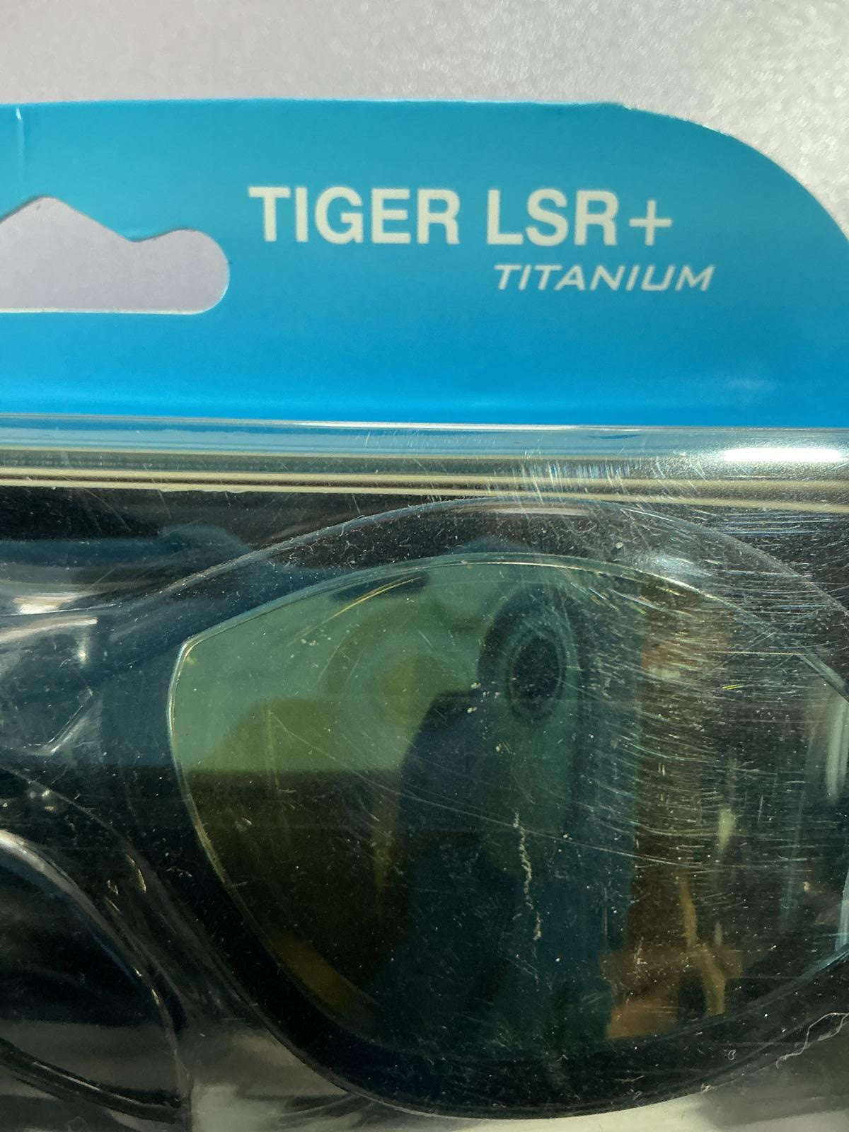 Zoggs Tiger LSR+ Titanium Swimming Goggles Regular Profile Fit