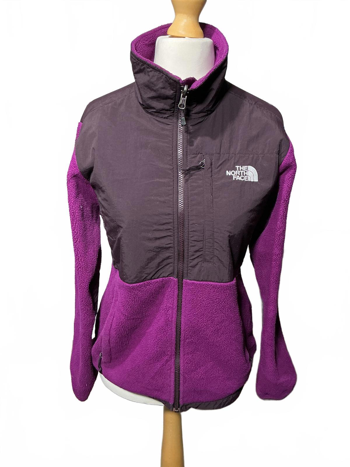 The North Face Women's Purple Fleece Jacket with Dark Panel
