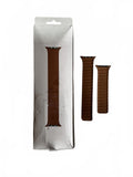 Apple Caramel Magnetic Leather Loop Strap for Apple Watch Size 42mm/44mm Brown