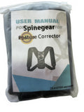 Spinegear Posture Corrector Adjustable Back Support 70-102 cm Unisex New