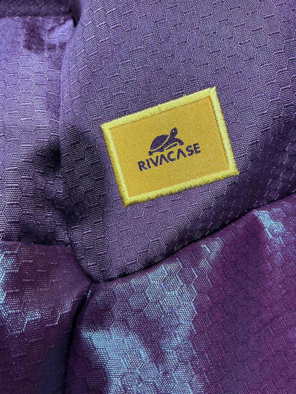 *NEW* Rivacase 25L  15.6in Water Resistant Laptop Backpack Burgundy Mustard