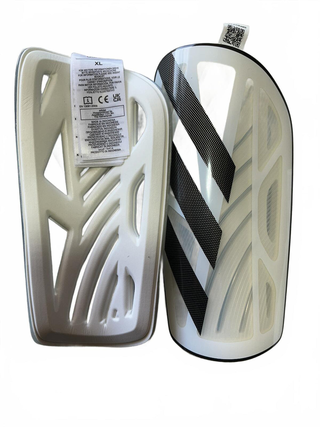 Adidas Tiro Football Shin Guards with Sleeve Size XL Protective Gear
