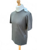 Folk x Speedo Men's XS Grey Casual T-Shirt with Back Graphic Print