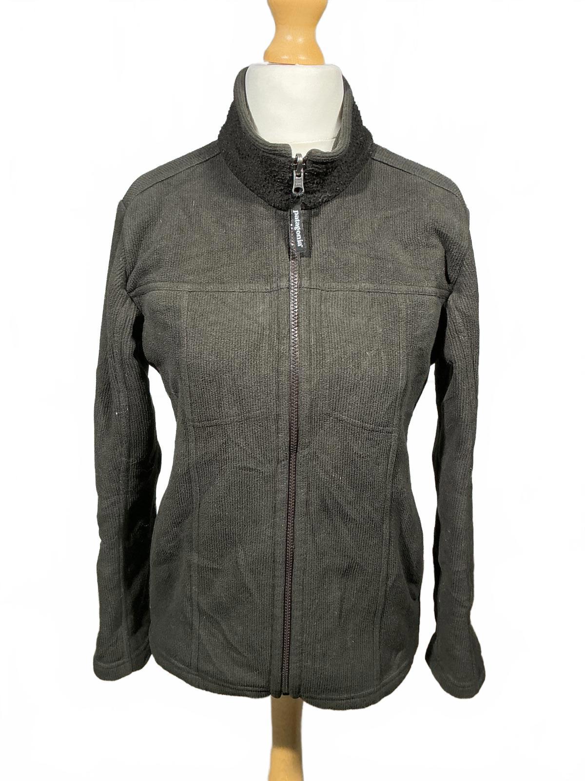 Patagonia Women's Synchilla Full-Zip Fleece Jacket Medium Brown Very Good
