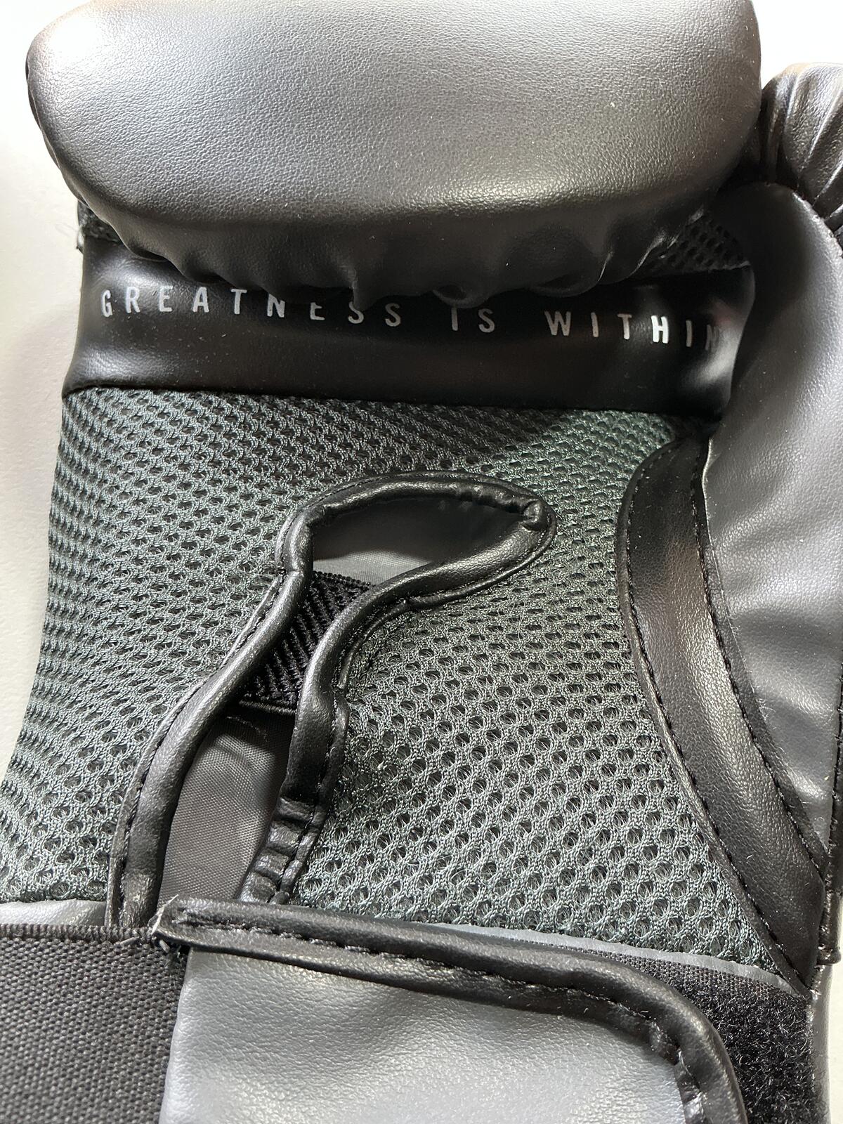Everlast Elite Boxing Gloves Size 10oz Black and Grey