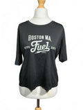 Tnf Fuel Boston MA Women's Black Short Sleeve T-Shirt