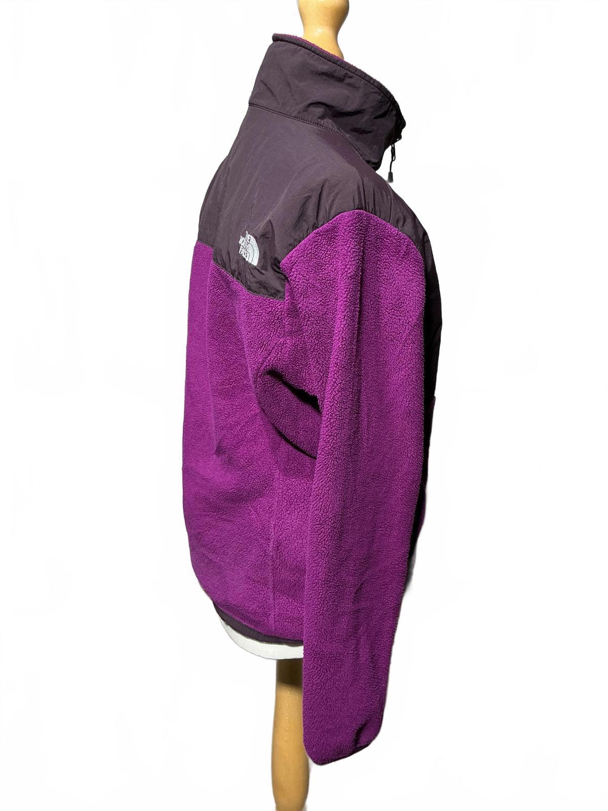 The North Face Women's Purple Fleece Jacket with Dark Panel