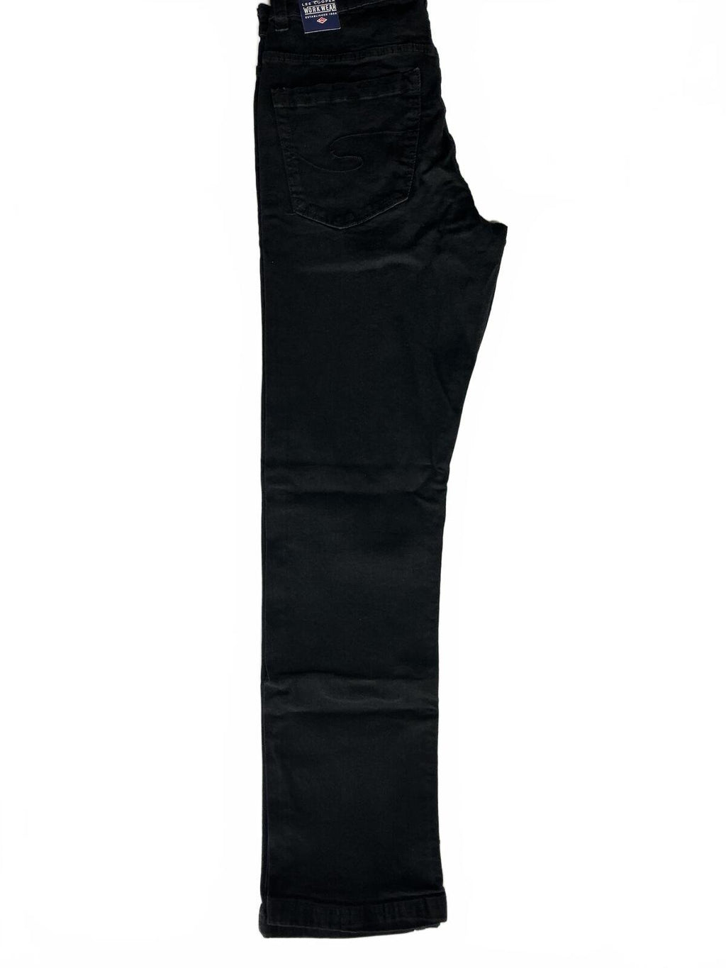 Lee Cooper Long Leg Workwear Black Jeans 34/33 Classic Fit Durable Denim Pants