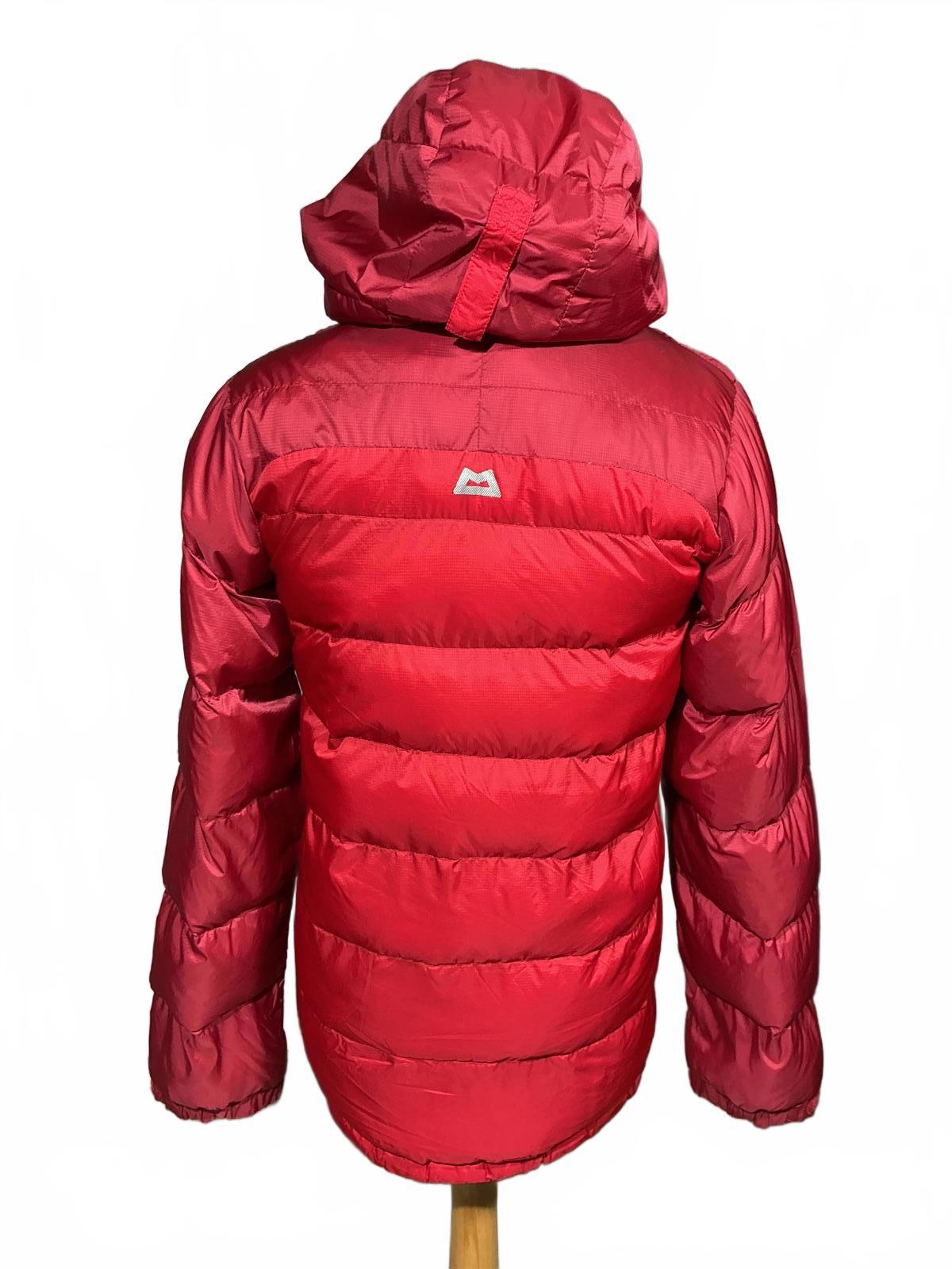 Mountain Equipment Red Insulated Hiking Jacket with Hood