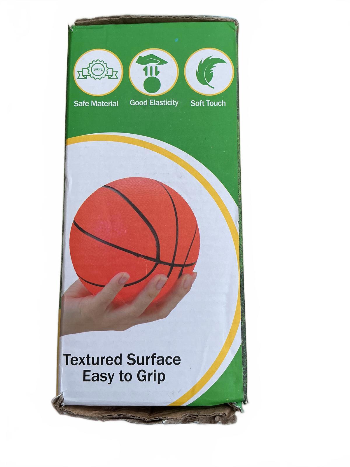 Irptey Sports Ball Set of 5 with Hand Pump and Storage Bag - Kids Size
