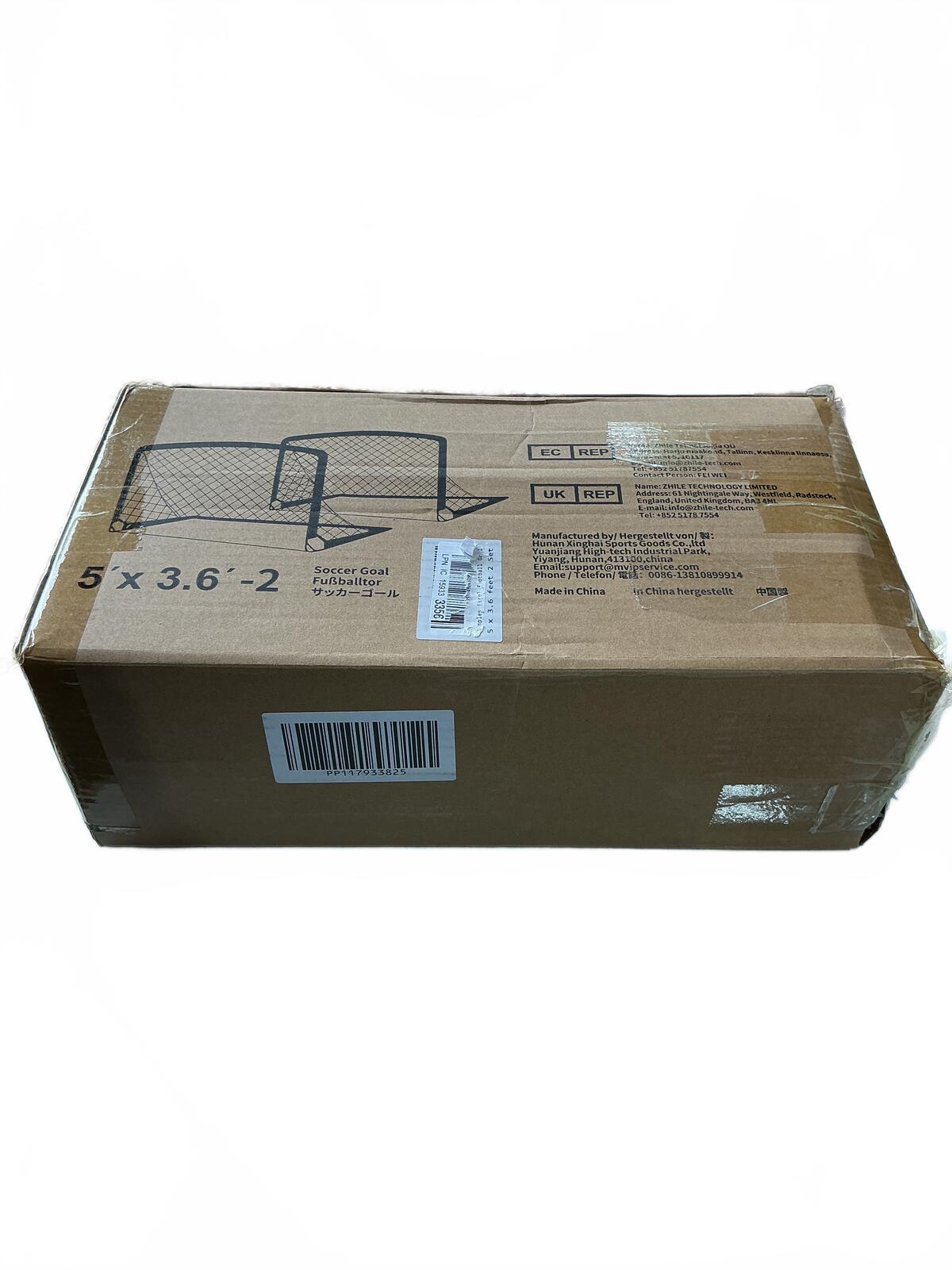 Portable Soccer Goal Set 5 x 3.6 x 2 ft