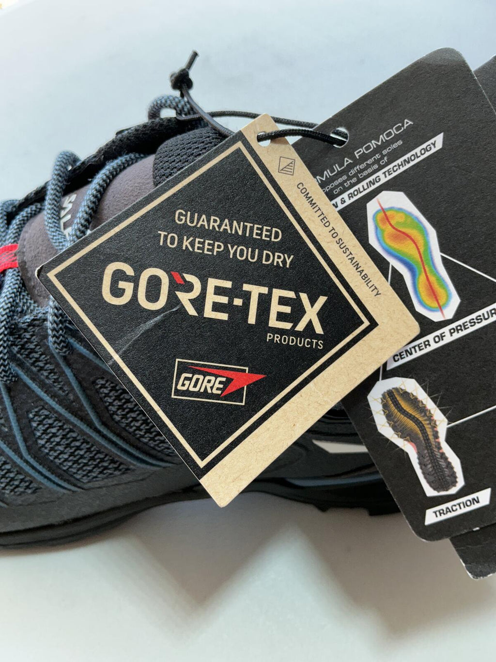 Salewa Ladies Gore Tex Mountain Trainer Lite Hiking Shoes Size UK 7