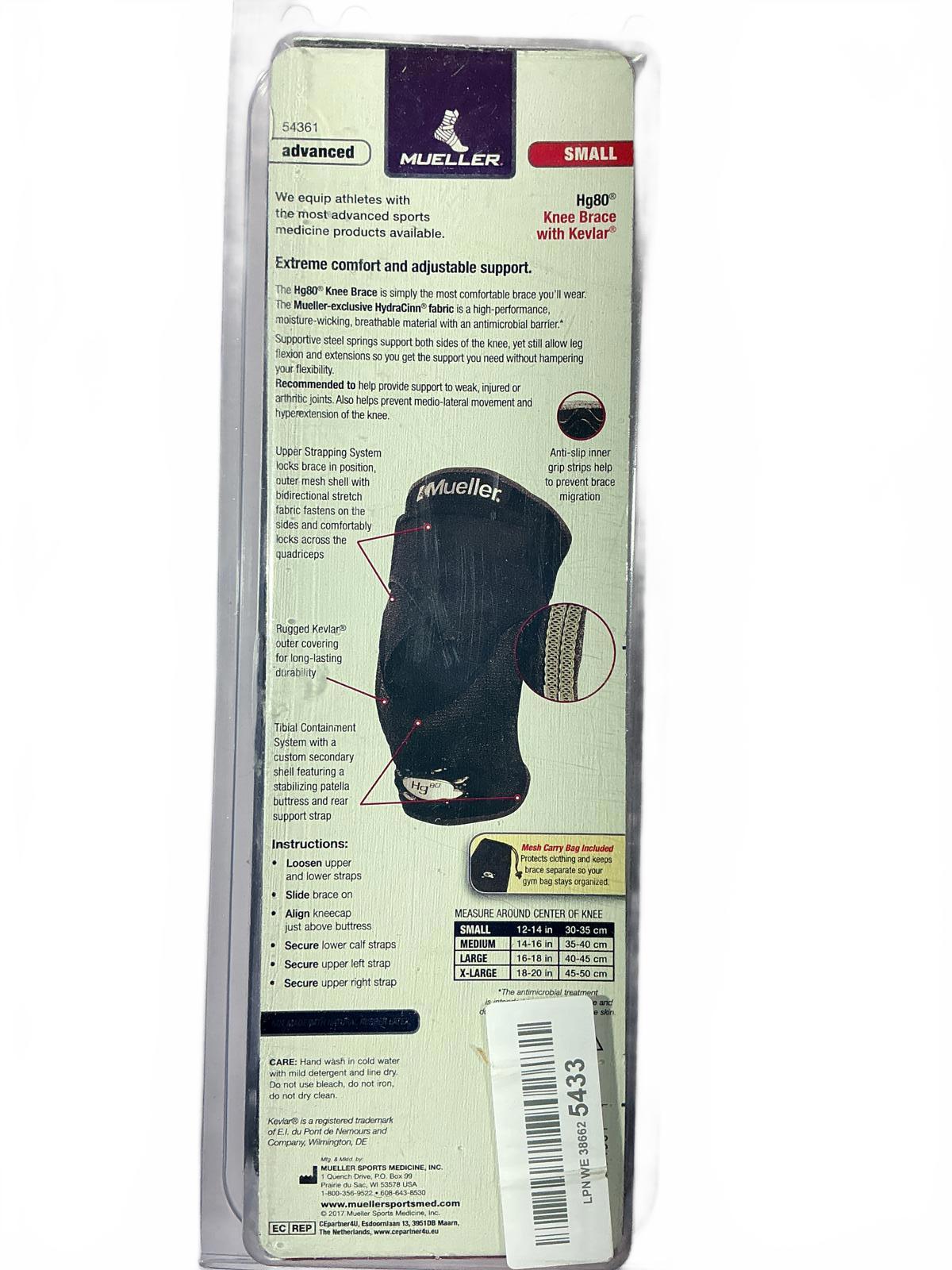Mueller Hg80 Knee Brace with Kevlar Small