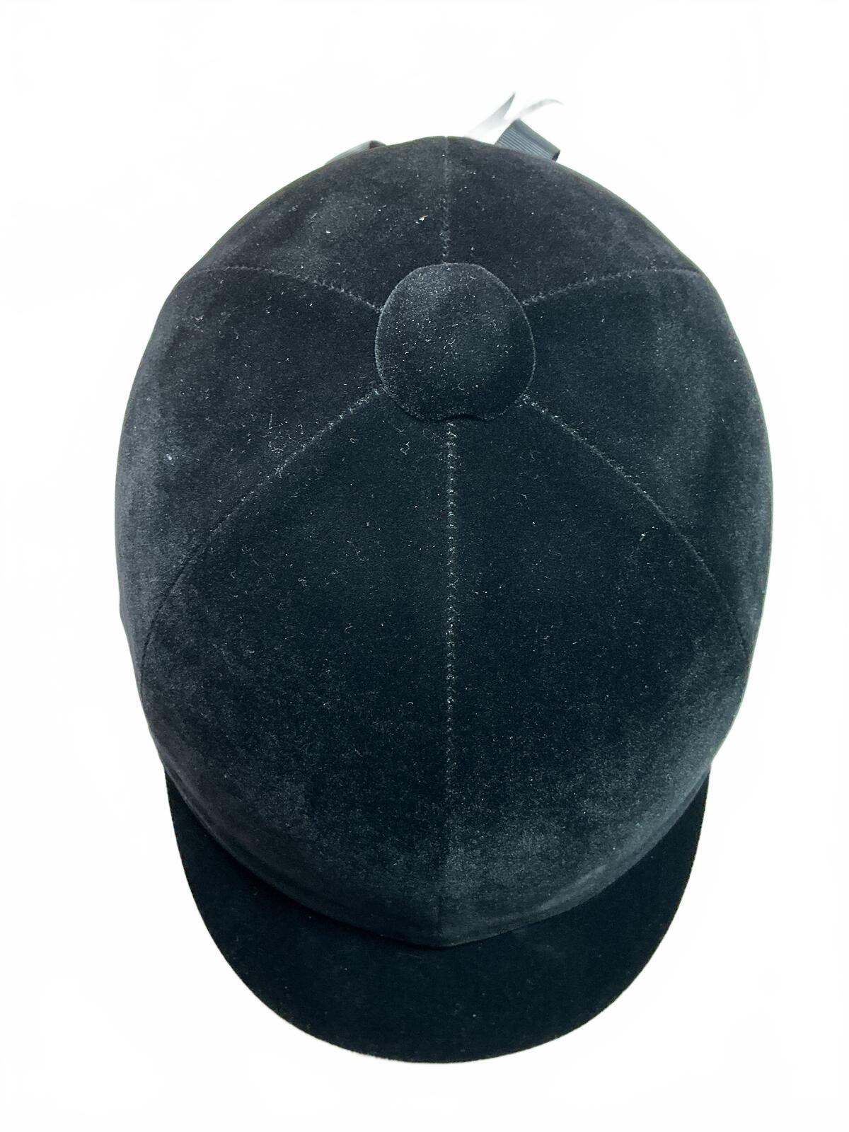 MVM Black Equestrian Helmet Size VG1 Safety Certified Stylish