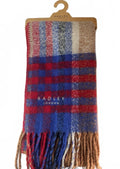 Radley London Scarf Women Multi Colour Checked Pattern Soft Warm 100x42cm