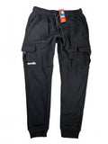 Scruffs Slim Fit Jogger Men's Medium Black Cargo Pockets Comfortable Cotton