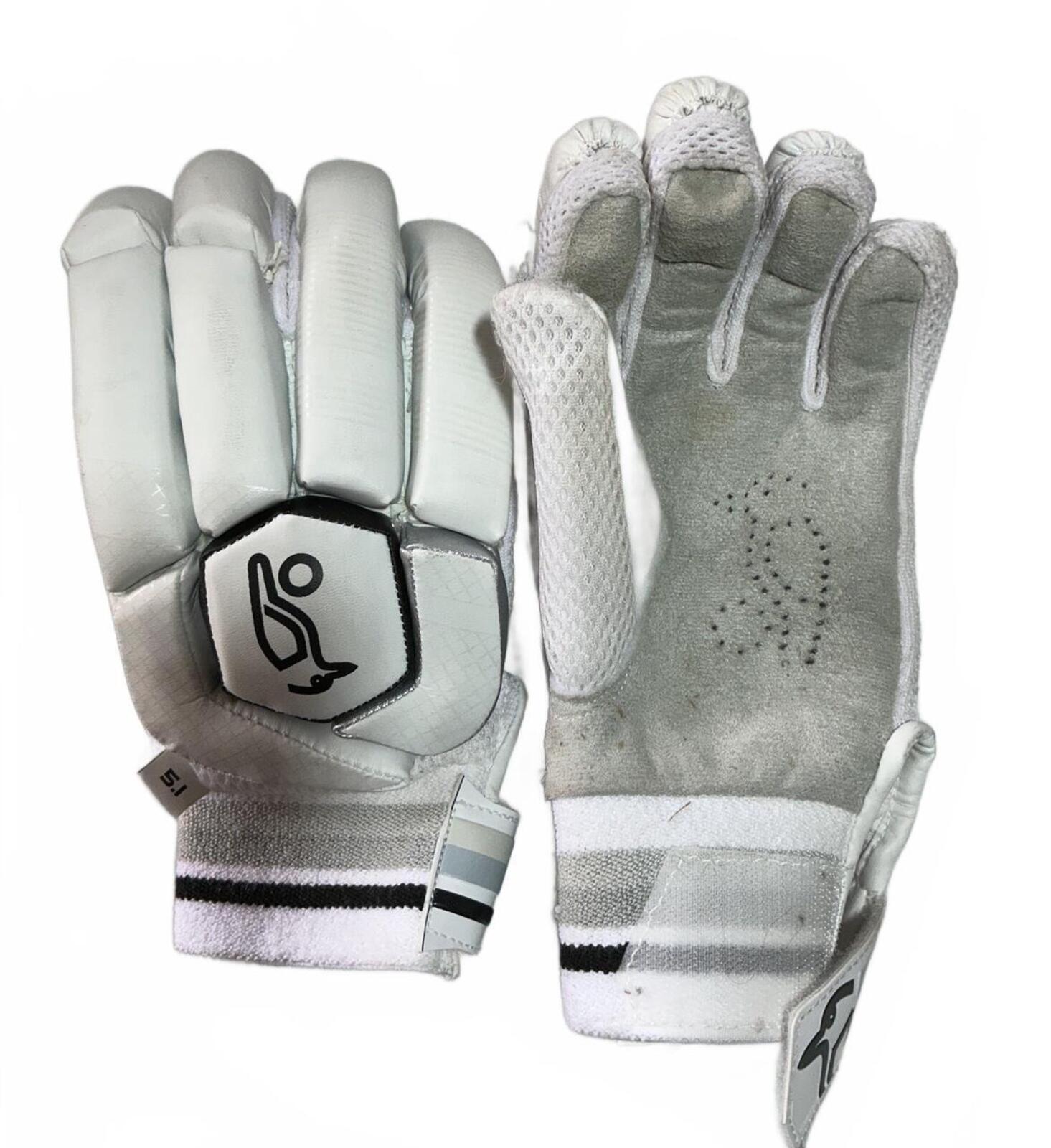 Kookaburra Ghost 5.1 Batting Gloves Adult RH  White