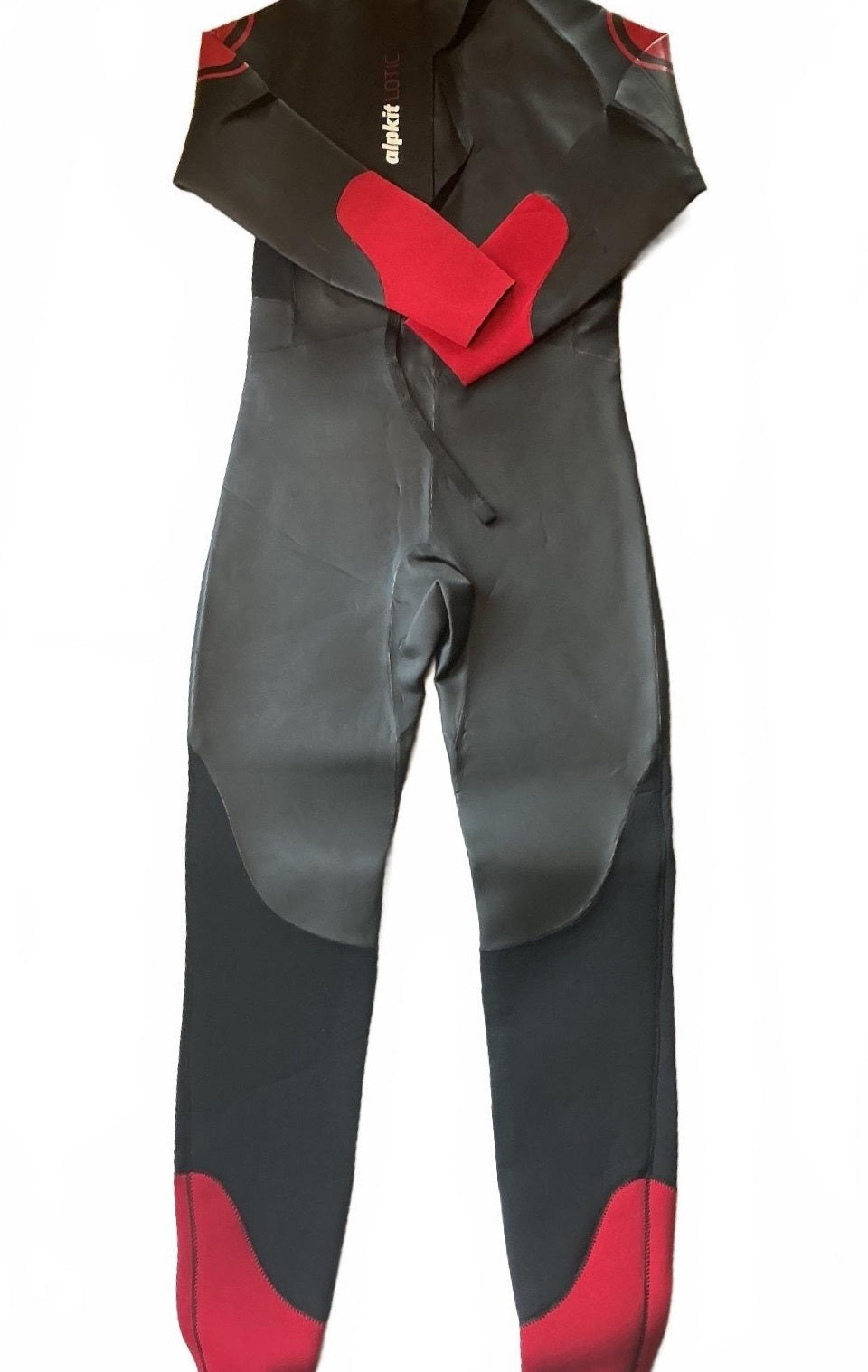 Alpkit LOTIC Wetsuit Size 5’8-6’2 65-75kg Black and Red