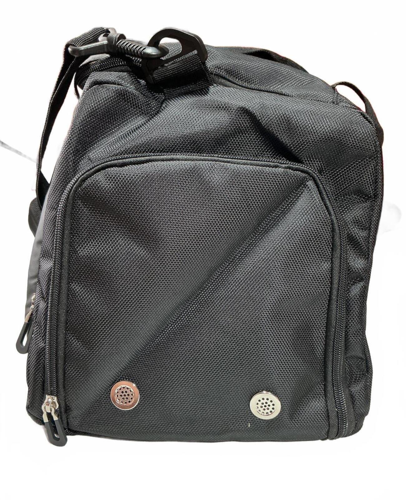 Large Black Convertible Travel Duffel Bag Backpack Style 50cm Unbranded